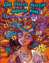 The Trippy Hippie Coloring Book - The Stress Relieving Coloring Book For Adults