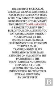 The Truth Of Biological Chemical Weapon Injections
