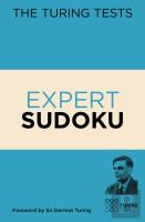 The Turing Tests Expert Sudoku