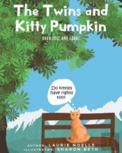 The Twins And Kitty Pumpkin