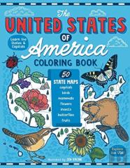 The United States Of America Coloring Book