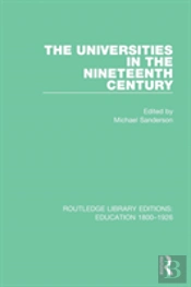 The Universities In The Nineteenth Century