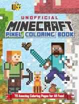 The Unofficial Minecraft Pixel Coloring Book