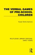 The Verbal Games Of Pre-School Children