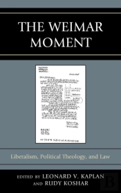 The Weimar Moment