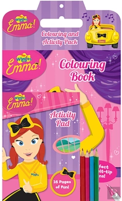 Bertrand.pt - The Wiggles - Emma! Colouring And Activity Pack