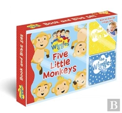 Bertrand.pt - The Wiggles - Five Little Monkeys Book And Bib Gift Set