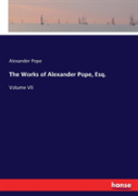 The Works Of Alexander Pope, Esq.
