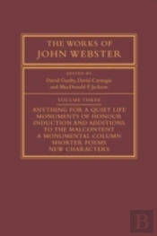 The Works Of John Webster Paperback Set