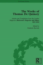 The Works Of Thomas De Quincey, Part I Vol 3
