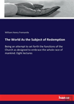 Bertrand.pt - The World As The Subject Of Redemption