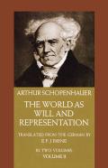 The World As Will And Representation, Vol. 2