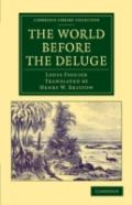 The World Before The Deluge