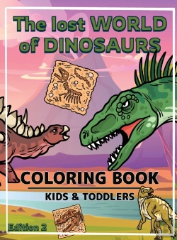 Bertrand.pt - The World Of Dinosaurs - Coloring Book For Kids And Toddlers