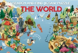 Bertrand.pt - The World: Search And Find Jigsaw Puzzle