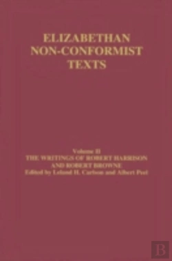 Bertrand.pt - The Writings Of Robert Harrison And Robert Browne