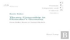 Theatre Censorship In Honecker'S Germany