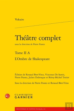 Bertrand.pt - Théâtre Complet Tome 2 A : L'Ombre De Shakespeare