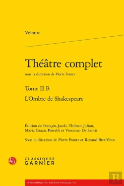 Bertrand.pt - Théâtre Complet Tome 2 B : L'Ombre De Shakespeare