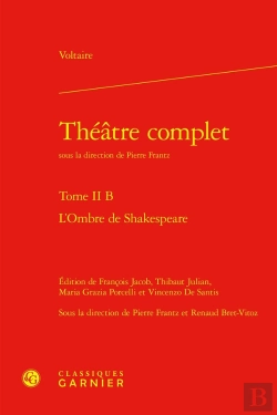 Bertrand.pt - Théâtre Complet Tome 2 B : L'Ombre De Shakespeare
