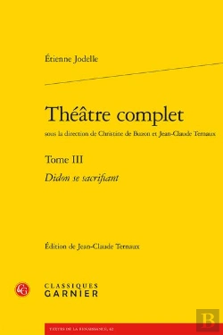 Bertrand.pt - Théâtre Complet Tome 3 : Didon Se Sacrifiant