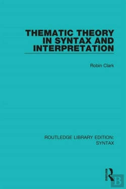 Bertrand.pt - Thematic Theory In Syntax And Interpretation