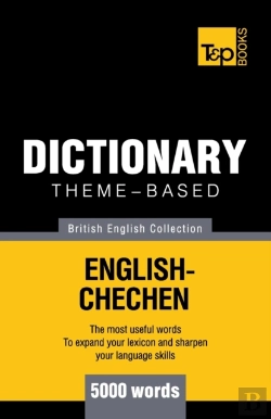 Bertrand.pt - Theme-Based Dictionary British English-Chechen - 5000 Words