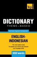 Theme-Based Dictionary British English-Indonesian - 3000 Words
