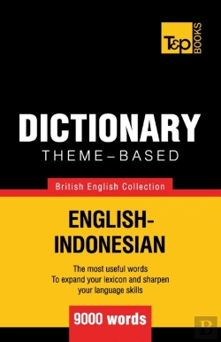 Bertrand.pt - Theme-Based Dictionary British English-Indonesian - 9000 Words