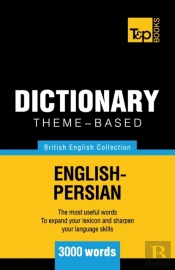 Theme-Based Dictionary British English-Persian - 3000 Words