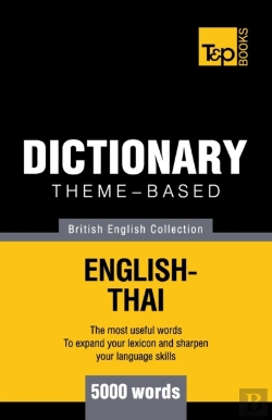 Bertrand.pt - Theme-Based Dictionary British English-Thai - 5000 Words