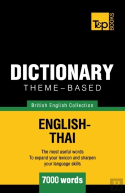 Bertrand.pt - Theme-Based Dictionary British English-Thai - 7000 Words