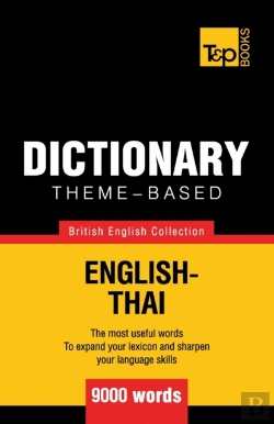 Bertrand.pt - Theme-Based Dictionary British English-Thai - 9000 Words