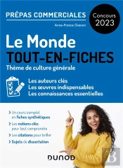 Thème ; Prépas Commerciales Culture Générale ; Concours 2023
