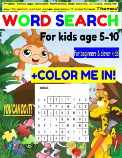 Bertrand.pt - Themed Word Search For Kids Age 5-10