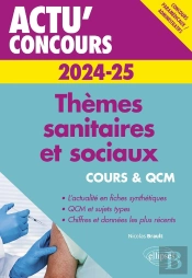 Themes Sanitaires Et Sociaux 2024-2025 - Cours Et Qcm