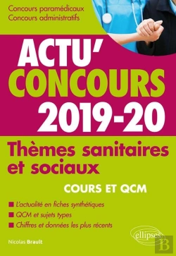 Bertrand.pt - Thèmes Sanitaires Et Sociaux ; Cours Et Qcm (Édition 2019/2020)