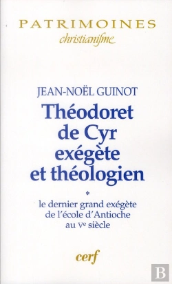 Bertrand.pt - Theodoret De Cyr Exegete Et Theologien