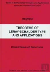 Theorems Of Leray-Schauder Type And Applications
