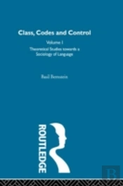 Theoretical Studies Towards A Sociology Of Language