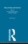Theoretical Studies Towards A Sociology Of Language