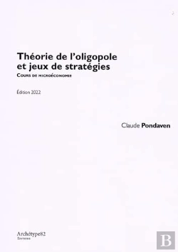 Bertrand.pt - Théorie De L'Oligopole Et Jeux De Stratégies : Cours De Microéconomie L2