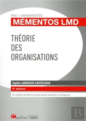 Theorie Des Organisations - 4eme Edition