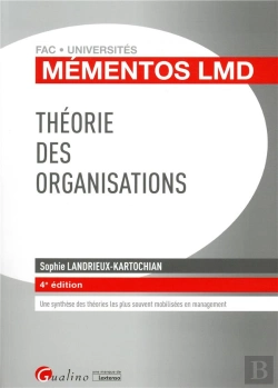 Bertrand.pt - Theorie Des Organisations - 4eme Edition