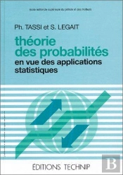 Theorie Des Probabilites En Vue Des Applications Statistiques