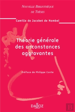 Bertrand.pt - Theorie Generale Des Circonstances Aggravantes
