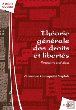 Bertrand.pt - Théorie Générale Des Droits Et Libertés ; Perspective Analytique
