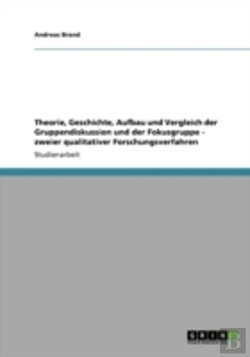 Bertrand.pt - Theorie, Geschichte, Aufbau Und Vergleich Der Gruppendiskussion Und Der Fokusgruppe  - Zweier Qualitativer Forschungsverfahren