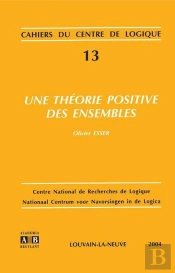 Theorie Positive Des Ensembles
