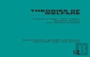 Theories Of Welfare